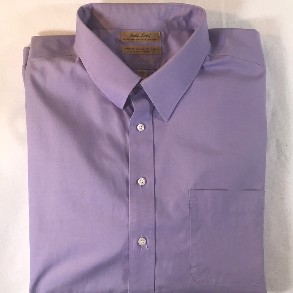 Men’s Lavender Dress Shirt